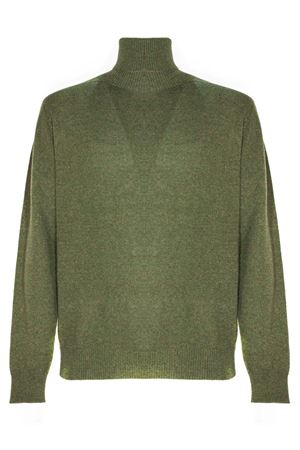 Green cashmere sweater MAURO GRIFONI | GT110029125526